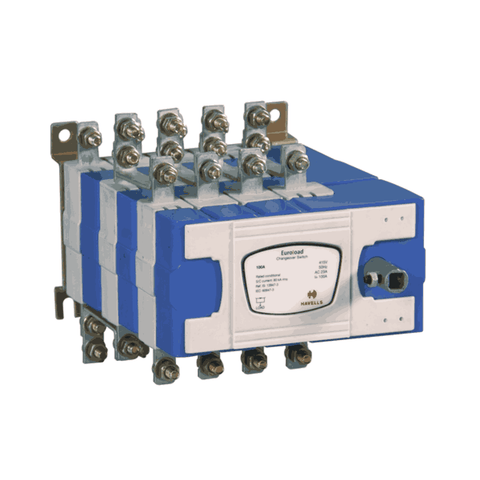 Havells Euroload On-Load Changeover Switch I-O-II 40-100A Four Ploe  Open Execution 