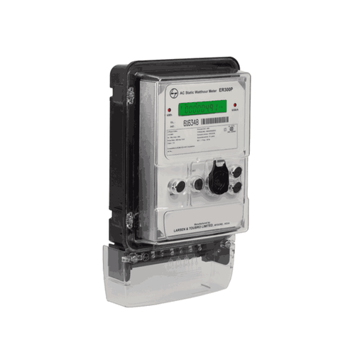 L&T Metering Device Trivector Meter Class 1 Whole current Meter ER300P Class 1 Base Mounting