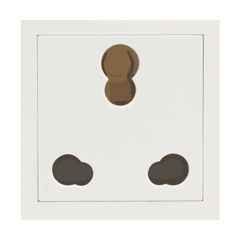 Indoasian-Glint-Socket-6/16A-3Pin-Socket-800022-(Pack-of-5)-1000015158