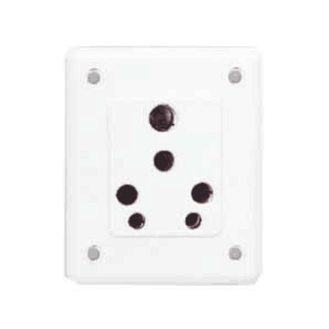 Lisha 6/16A 2 x 1 Socket(Heavy Duty) 1105 