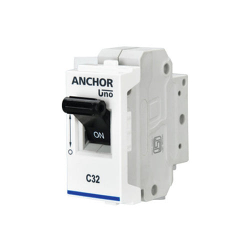 Anchor Roma C Type Mini Modular MCB Single Pole 6A-32A 