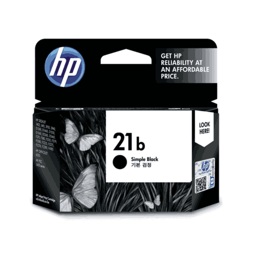 HP 21b Simple Black Original Ink Cartridge 
