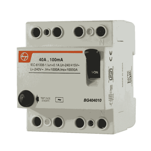 L&T Residual Current Circuit Breaker Four Pole 40A 4 Modules 