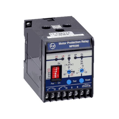 L&T Electronic Motor Protection Relay 240 V AC MPR300 