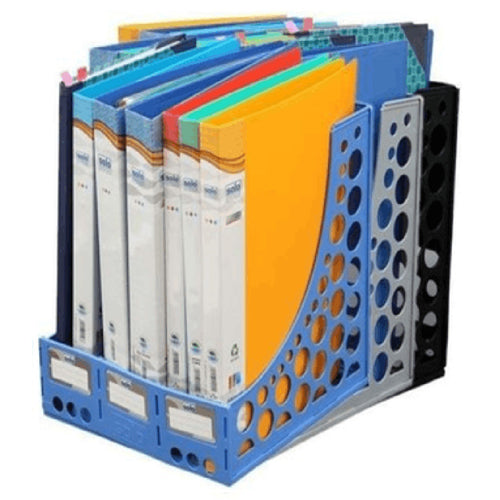 Solo File & Magazine Rack Blue XL FS201