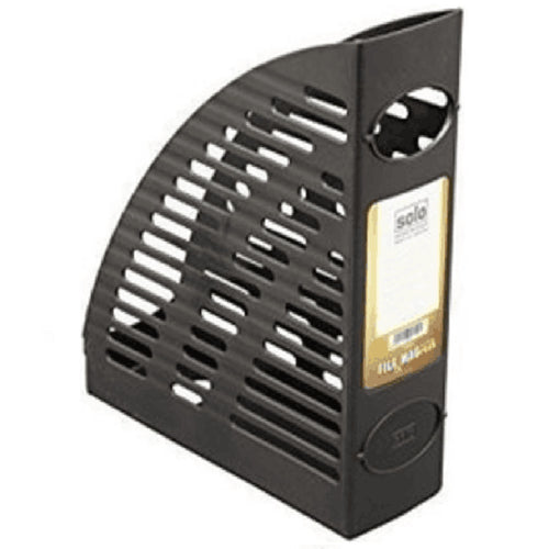 Solo File & Magazine Rack Black XL FS201