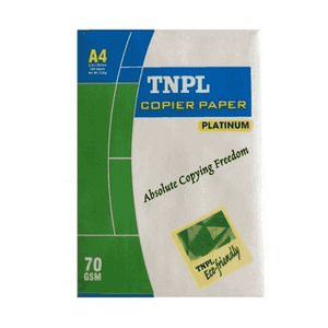 TNPL Unruled A4  Paper 70 GSM White (Pack of 5)