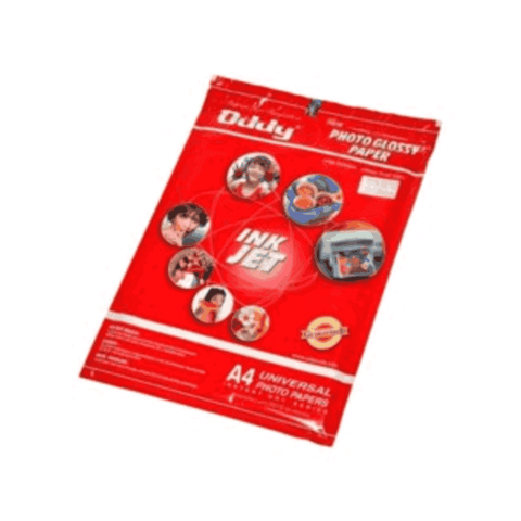 Oddy Double Side Photo Paper 185 GSM Size:297X210 HPGDS185A4-20 (Pack of 100)