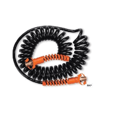Groz Polyurethane 12M Coil Hose PUH/5BO/25/1-4/BSP
