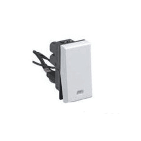 Legrand Myrius Switch with Indicator 230 V 6 A 1 Way 1 M 6730 02 