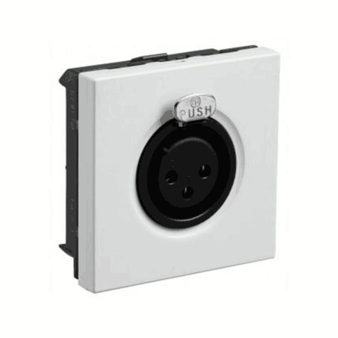 Legrand Myrius 3 pole XLR sockets  2 M 6730 58 