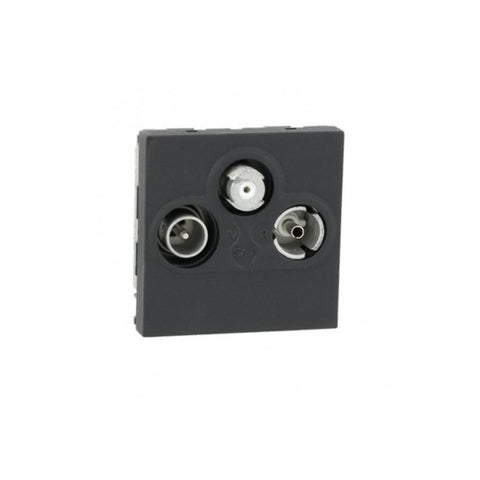 Legrand Myrius TV / Sat / FM 6 Shielded Socket 2 M 6731 51 