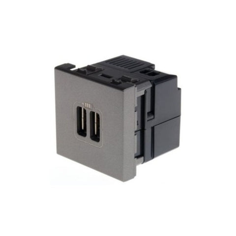 Legrand Myrius Double USB Charger  2M 2400mA  6732 78 