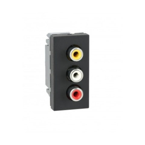 Legrand Myrius 3 X Female RCA  1 M 6731 57 