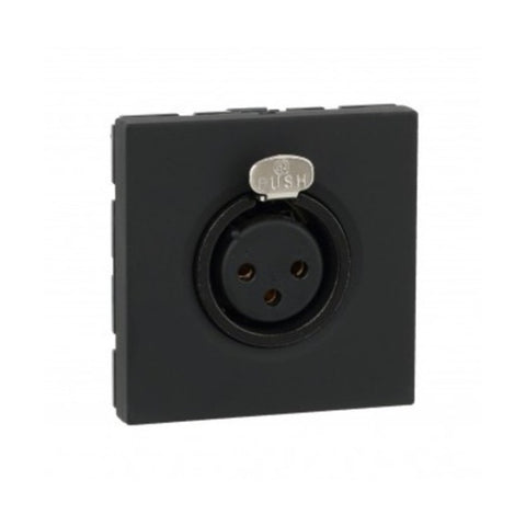 Legrand Myrius 3 pole XLR Sockets 2 M  6731 58 