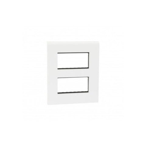 Legrand Myrius White Plate 4X2 Module 6755 68 