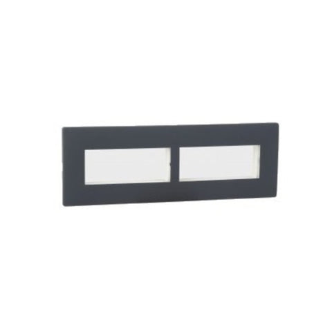 Legrand Myrius Modular Matt Grey Plate Horizontal 8 M 6763 55 