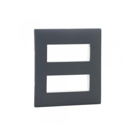 Legrand Myrius Modular Matt Grey Plate 4x2 M 6763 56 