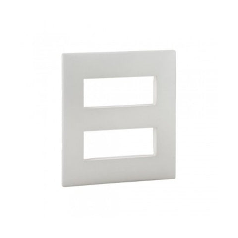 Legrand Myrius Pearl White Plate  4x2 M 6763 66 