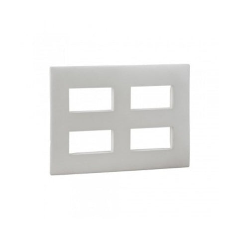Legrand Myrius Pearl White Plate 12 M 6763 68 