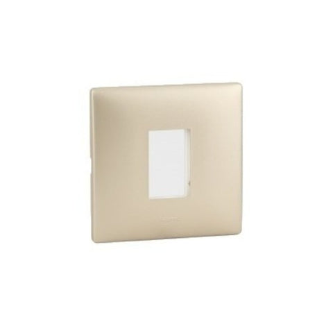 Legrand Myrius Champagne Plate 1 M 6763 70 