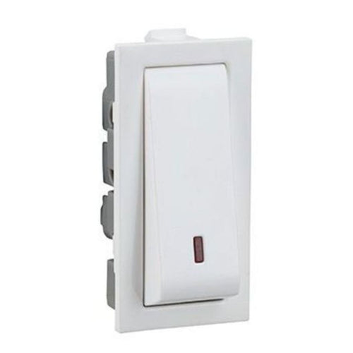 Legrand Britzy 16A SP Switch With Indicator 1 Module 1 Way 6734 13