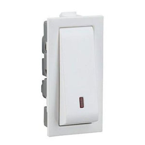 Legrand Britzy 16A SP Switch With Indicator 1 Module 1 Way 6734 13