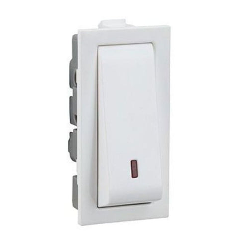 Legrand Britzy 16A SP Switch With Indicator 1 Module 1 Way 6734 13