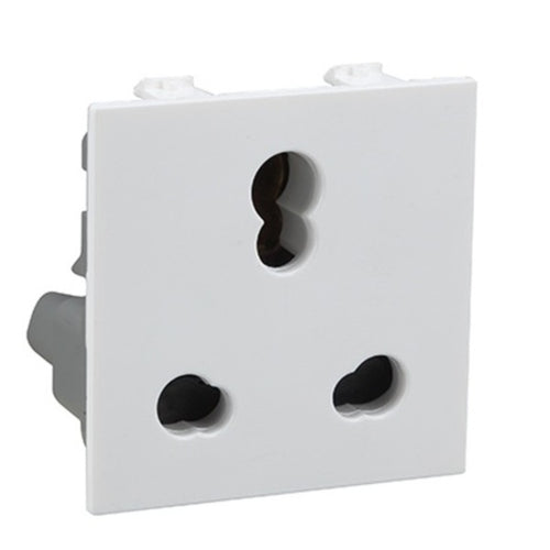 Legrand Britzy 6/16 A 3 Pin Socket 2 Module 6734 55