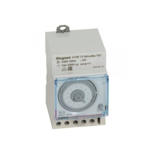 Legrand DX3 MicroRex T31 Daily Time Switch 4128 12 