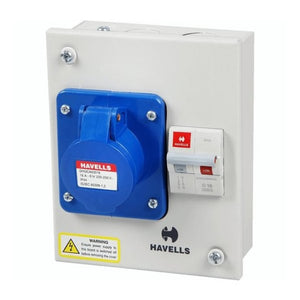 Havells IP40 Solution With Insulated Plug And Socket 16A-32A 