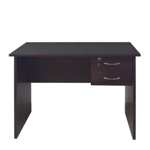 UDF Lock Type Computer Table With Two Drawers 