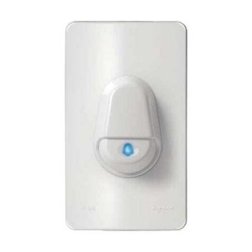 Schneider Kavacha Surface Mounted Door Bell With LED Indicator IP44A A3031WBP_WE 