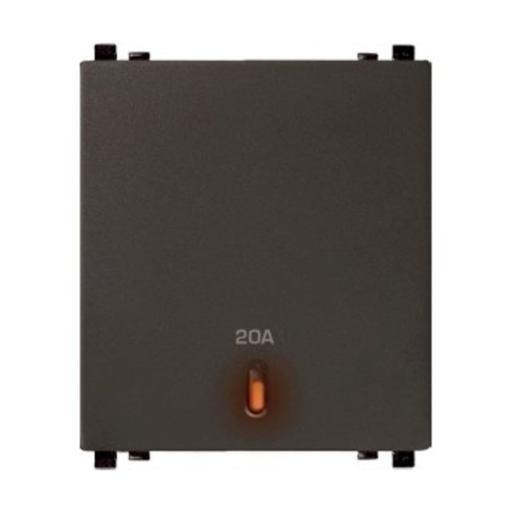Schneider ZENcelo 20A Double Pole Switch with Neon (2M)  