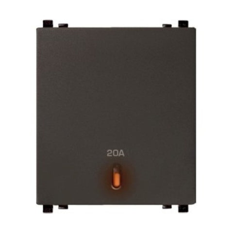 Schneider ZENcelo 20A Double Pole Switch with Neon (2M)  