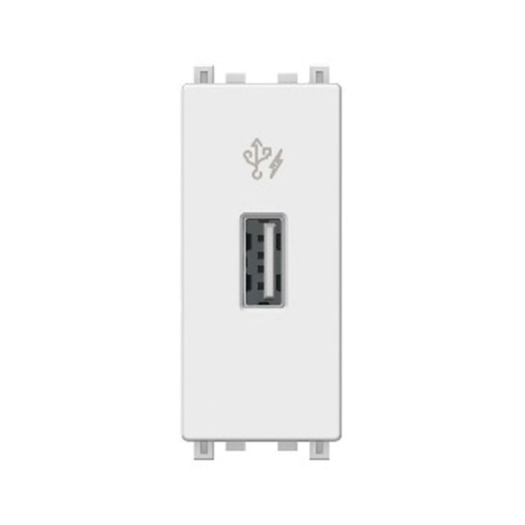 Schneider ZENcelo 1 Gang USB Charger 2.1A (1M)