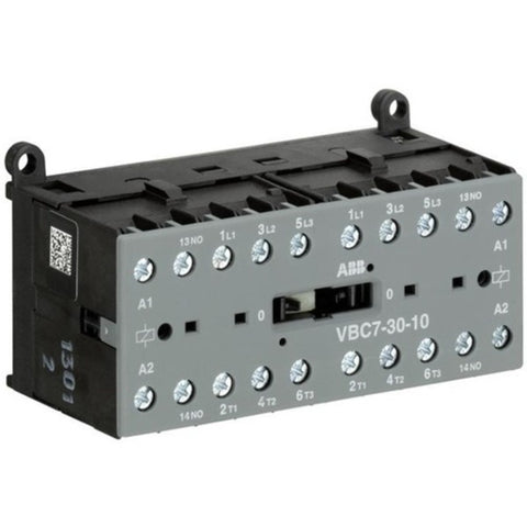 ABB DC Type Mini Reversing Contactor Three Pole VBC7-30-10 