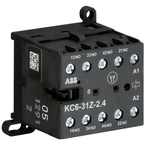 ABB AC Type Mini Contactor Relays with Screw Connection Four Pole KC6-31Z 