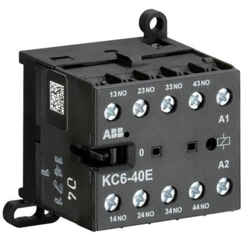ABB AC Type Mini Contactor Relays with Screw Connection Four Pole KC6-40E 