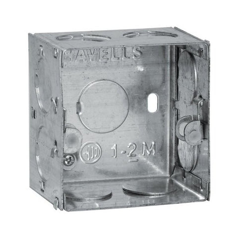 Havells REO 12 Module Flush Metal GI Boxes AHBXMIIX12 