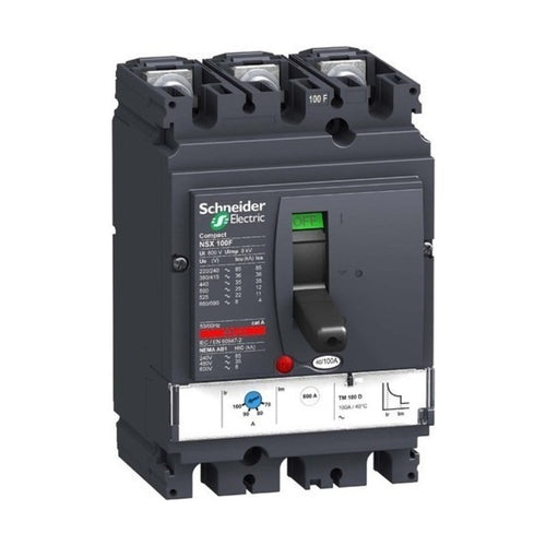 Schneider EasyPact NKS Moulded Case Circuit Breakers 3 Pole 15A-200A 