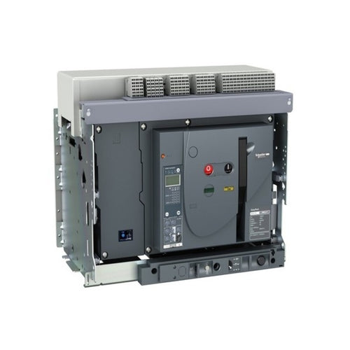 Schneider EasyPact MVS Draw-Out Electrical Circuit Breaker 4 Pole 