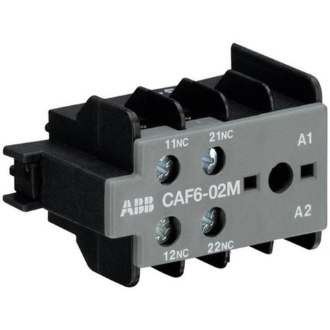ABB CAF6-02M Auxiliary Contact Blocks For Mini Contactors 6A GJL1201330R0011 