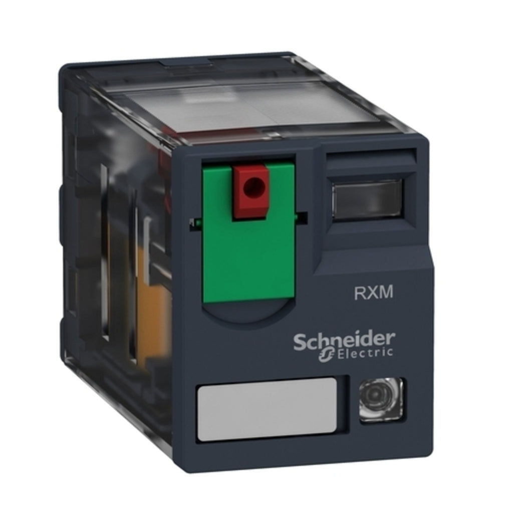 Schneider Zelio RXM Plug In Miniature Relays With LED 12A 2 C/O
