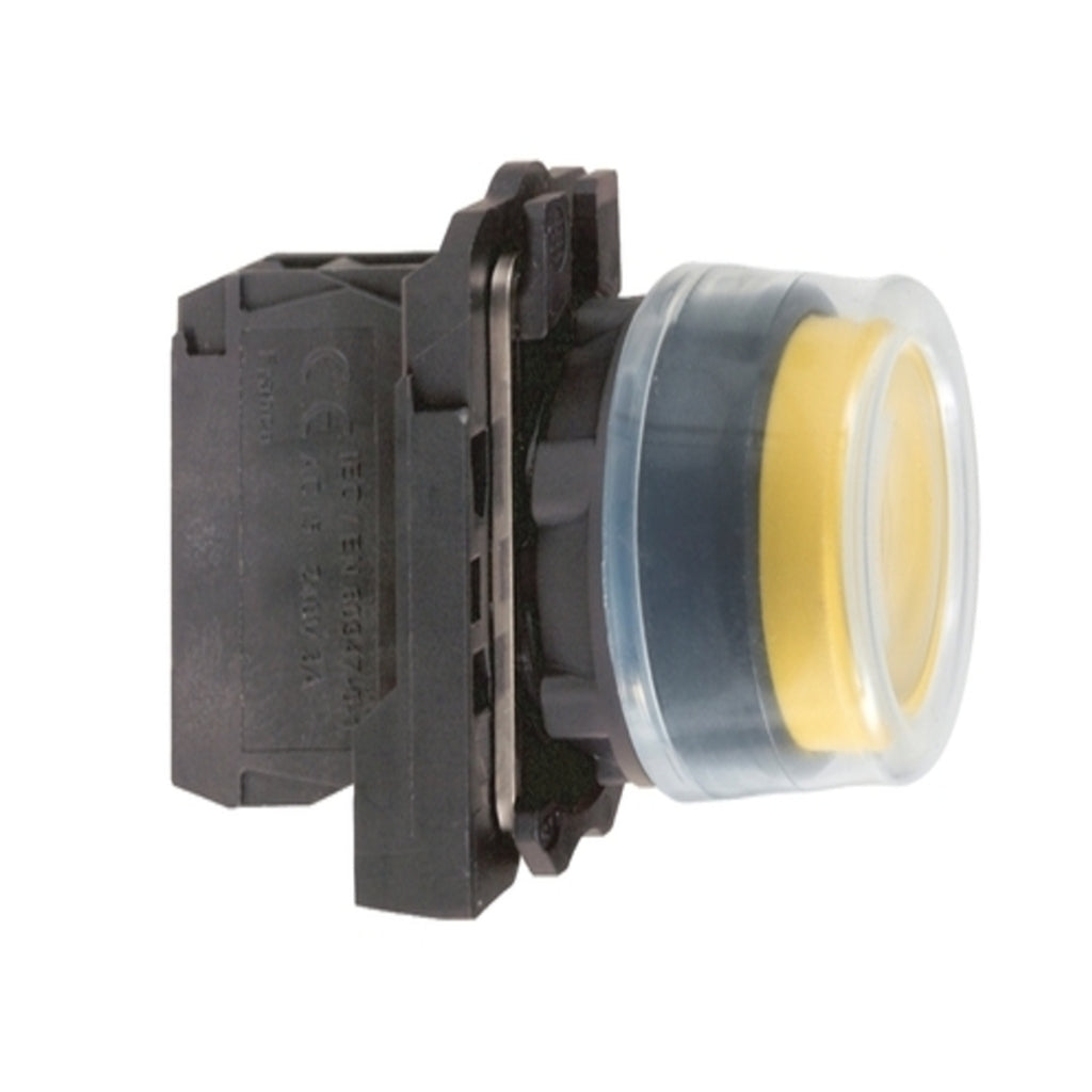 Schneider Harmony XB5 Pushbutton Flush With Silicon Transparent Boot