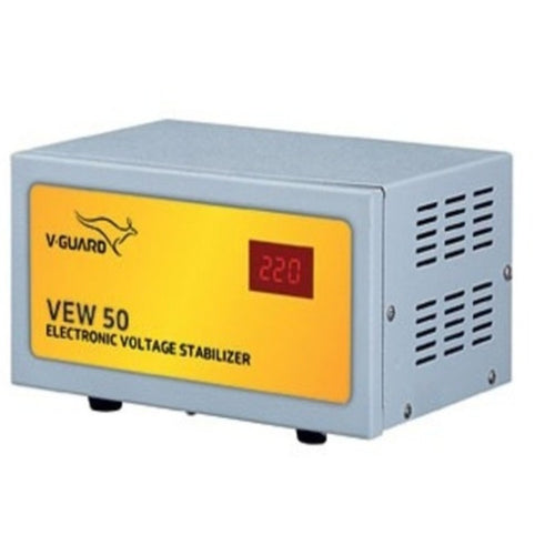 V-Guard VEW 50 Electronic Voltage Stabilizer For Refrigerator 