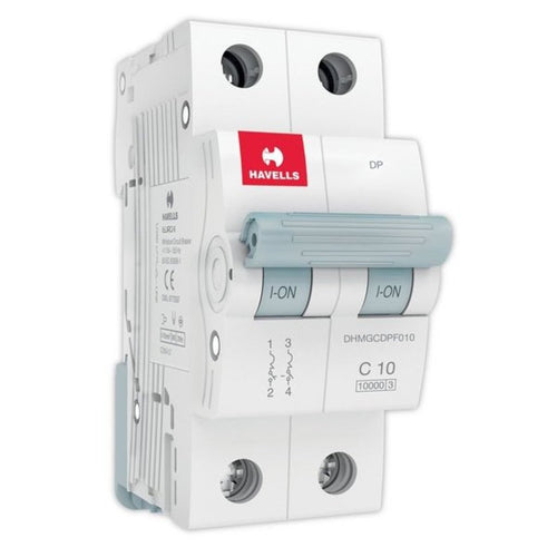 Havells C Curve MCB  Double Pole 40A-63A 