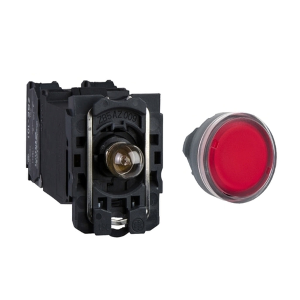Schneider Harmony XB5 Illuminated Pushbutton Flush Integral LED 230V