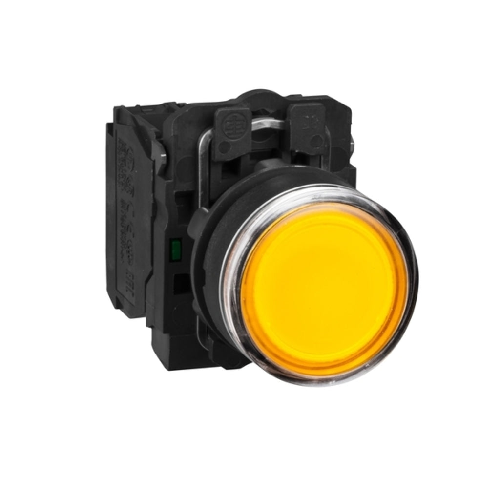 Schneider Harmony XB5 Illuminated Pushbutton Flush Integral LED 230V