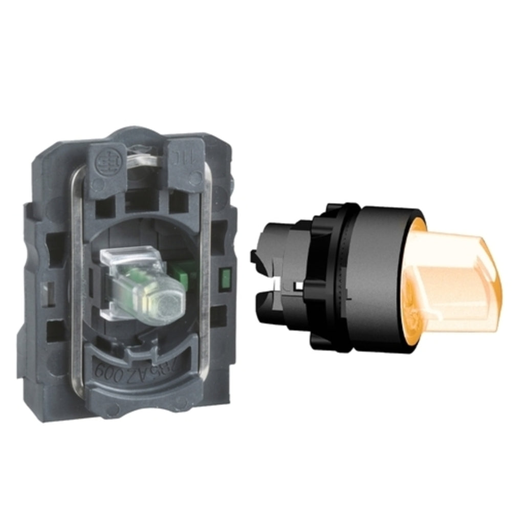 Schneider Harmony XB5 Illuminated Selector Switch 24V
